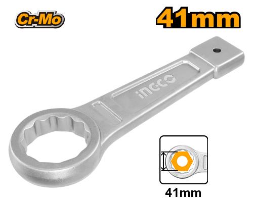 Ingco 230mm 41mm Ring Slogging Wrench | HRSW041 Ingco